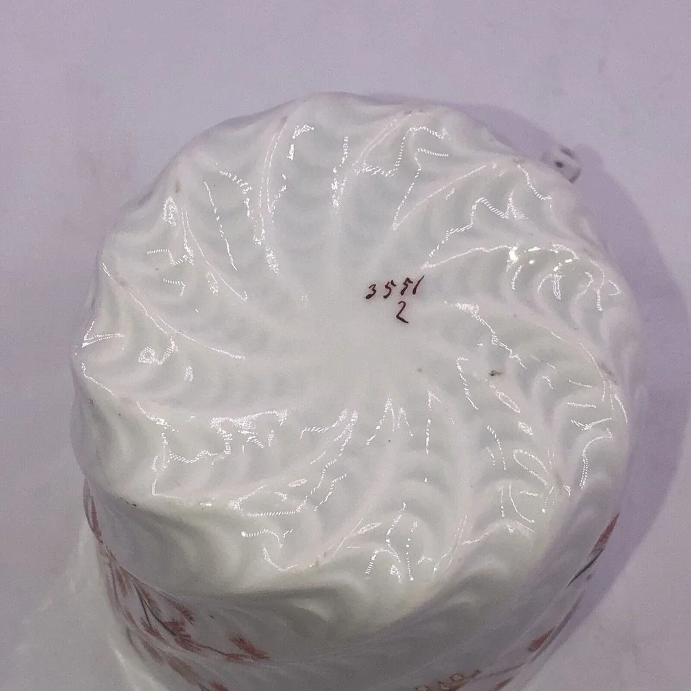 Vintage Imari Style Cup‎ & Saucer Hand Painted Floral Ironstone Numbers 3551